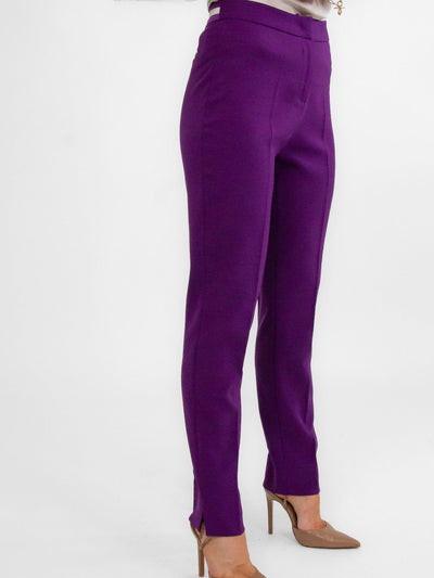 Kate & Pippa Sorrento Trousers In Purple-Nicola Ross