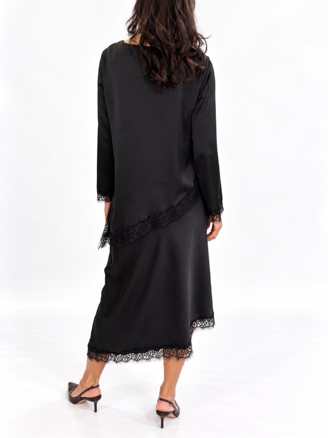 Kate & Pippa Steffi Skirt In Black-Nicola Ross
