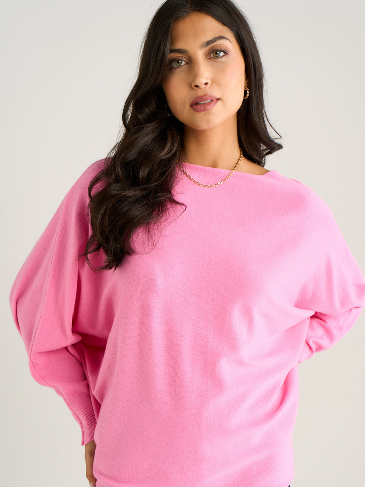 Kate & Pippa Venice Knit in Bubblegum Pink-Nicola Ross