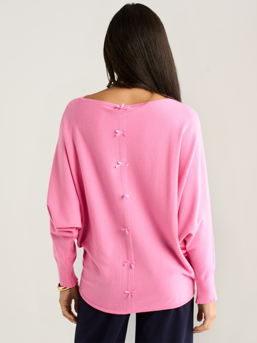 Kate & Pippa Venice Knit in Bubblegum Pink-Nicola Ross