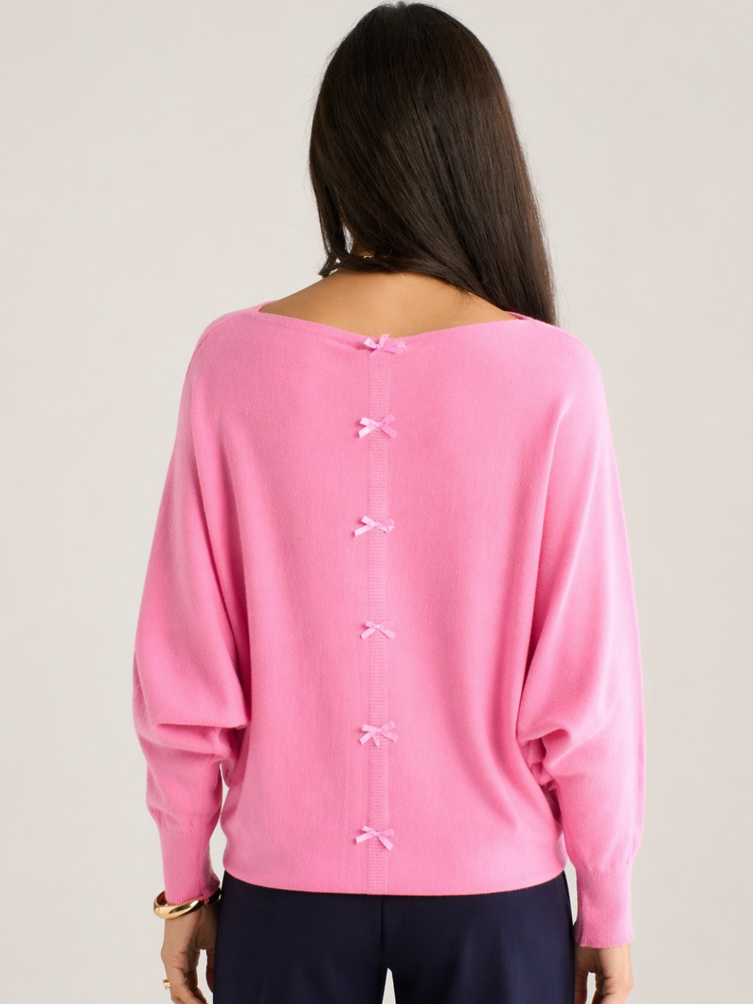 Kate & Pippa Venice Knit in Bubblegum Pink-Nicola Ross