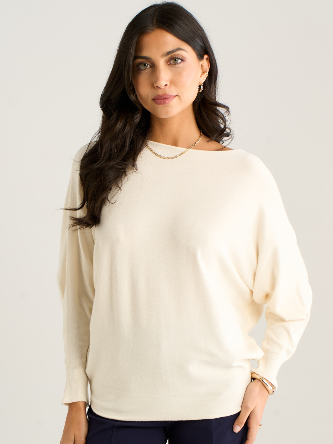 Kate & Pippa Venice Knit in Cream-Nicola Ross