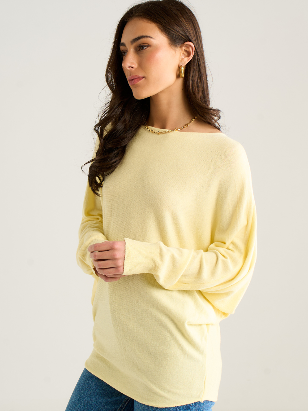 Kate & Pippa Venice Knit in Lemon-Nicola Ross