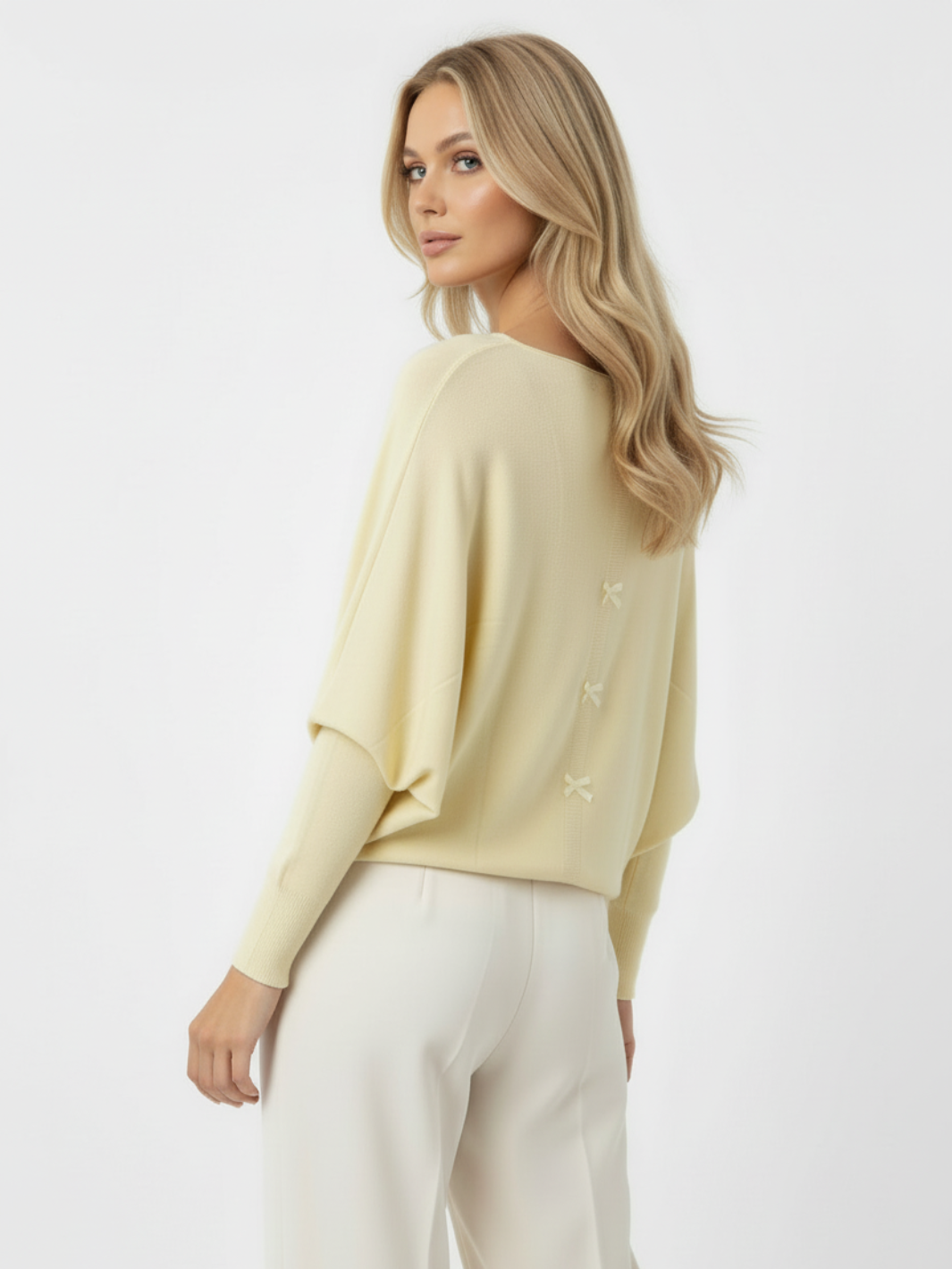 Kate & Pippa Venice Knit in Lemon-Nicola Ross