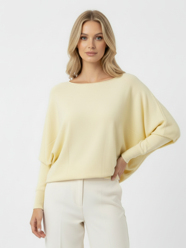 Kate & Pippa Venice Knit in Lemon-Nicola Ross