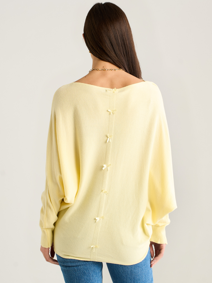 Kate & Pippa Venice Knit in Lemon-Nicola Ross