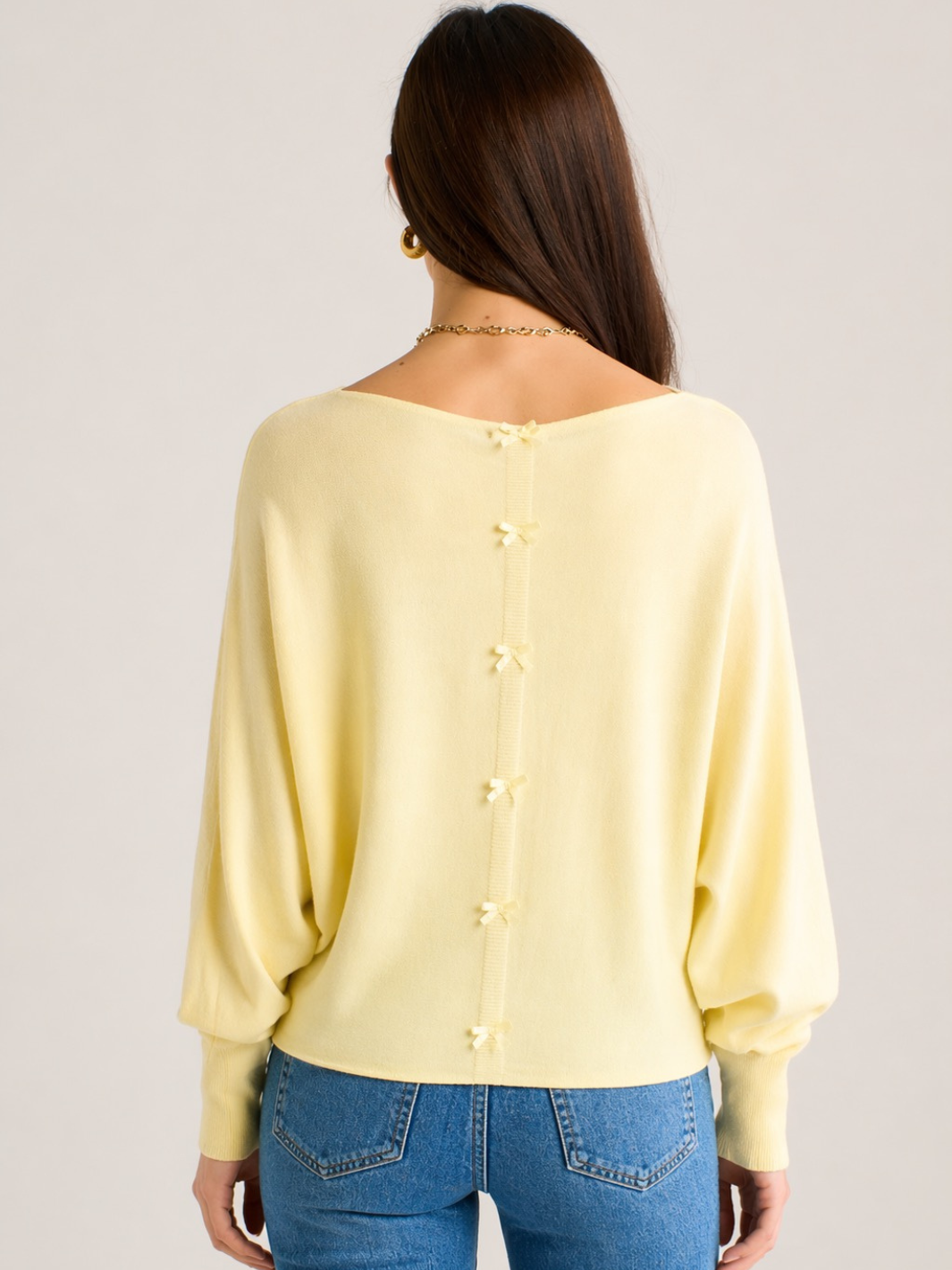 Kate & Pippa Venice Knit in Lemon-Nicola Ross
