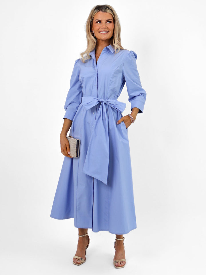 Kate & Pippa Victoria Maxi Dress In Light Blue-Nicola Ross
