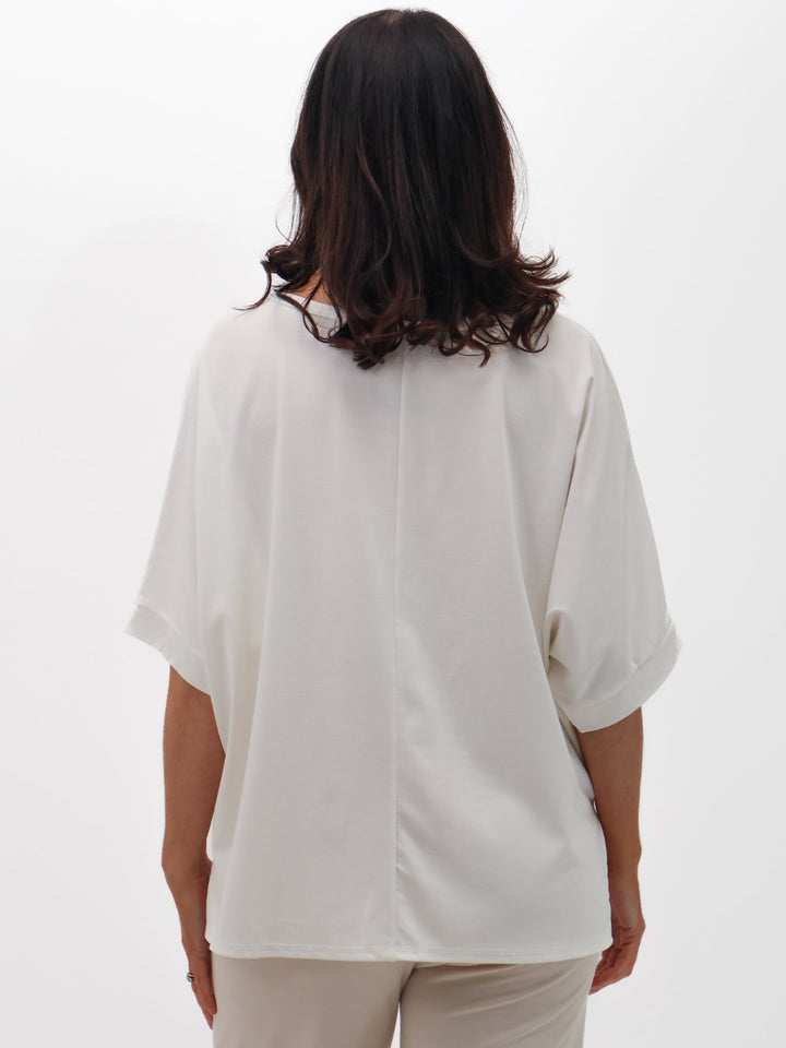 Lil Jen Florence Top In Cream-Nicola Ross