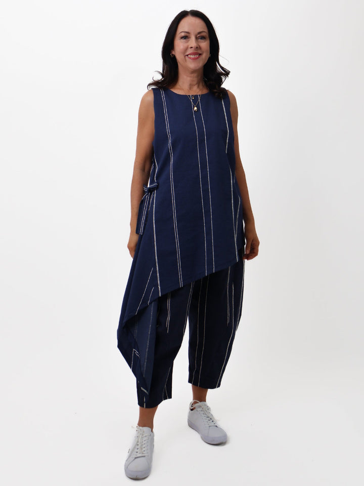 Lil Jen Harley Tunic In Navy-Nicola Ross