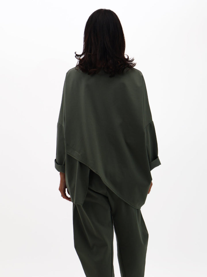 Lil Jen Ivy Top In Khaki-Nicola Ross