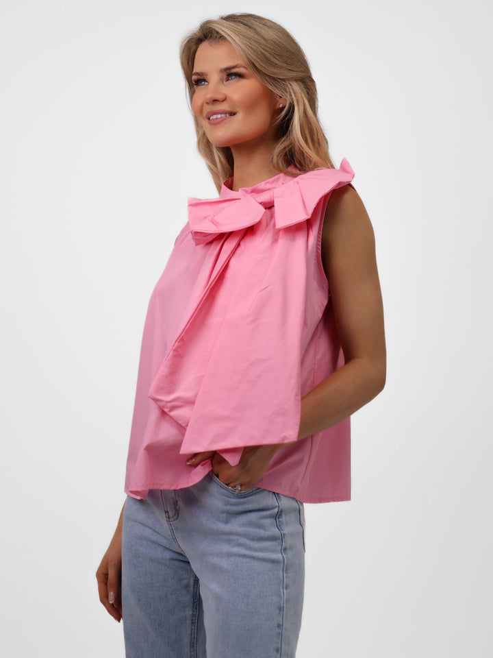 Lil Jen Molly Sleeveless Top In Pink-Nicola Ross