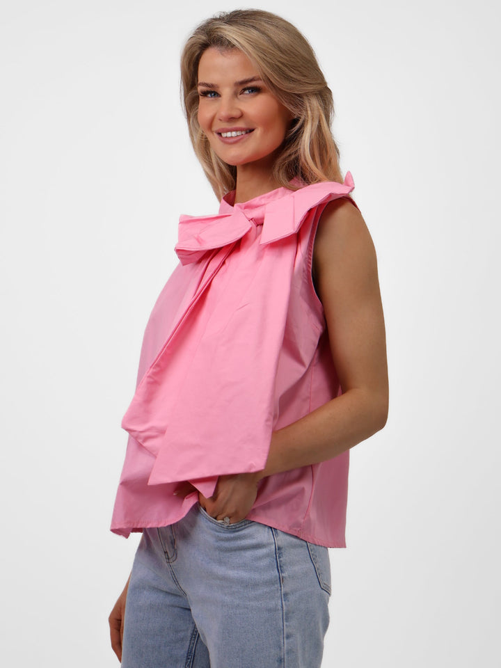Lil Jen Molly Sleeveless Top In Pink-Nicola Ross