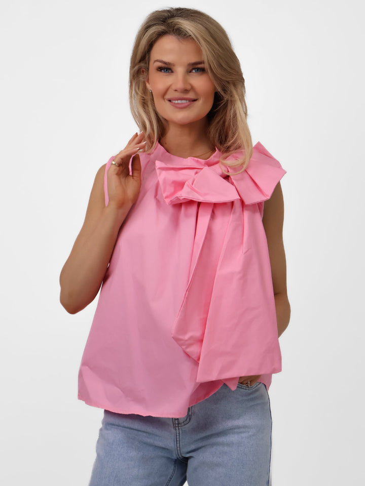 Lil Jen Molly Sleeveless Top In Pink-Nicola Ross