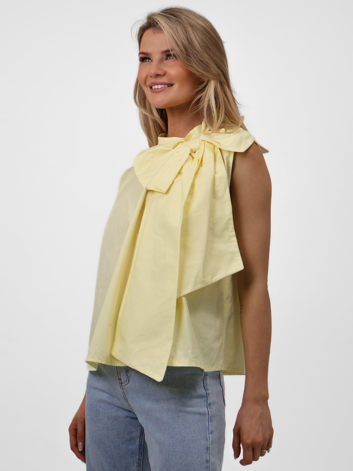 Lil Jen Molly Sleeveless Top In Yellow-Nicola Ross