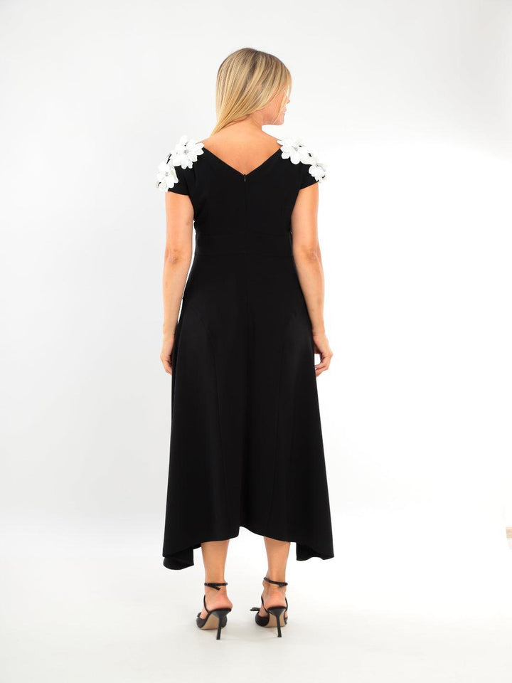 Lizabella Dress 2093-40 In Black-Mother of the bride- mother of the groom -Nicola Ross