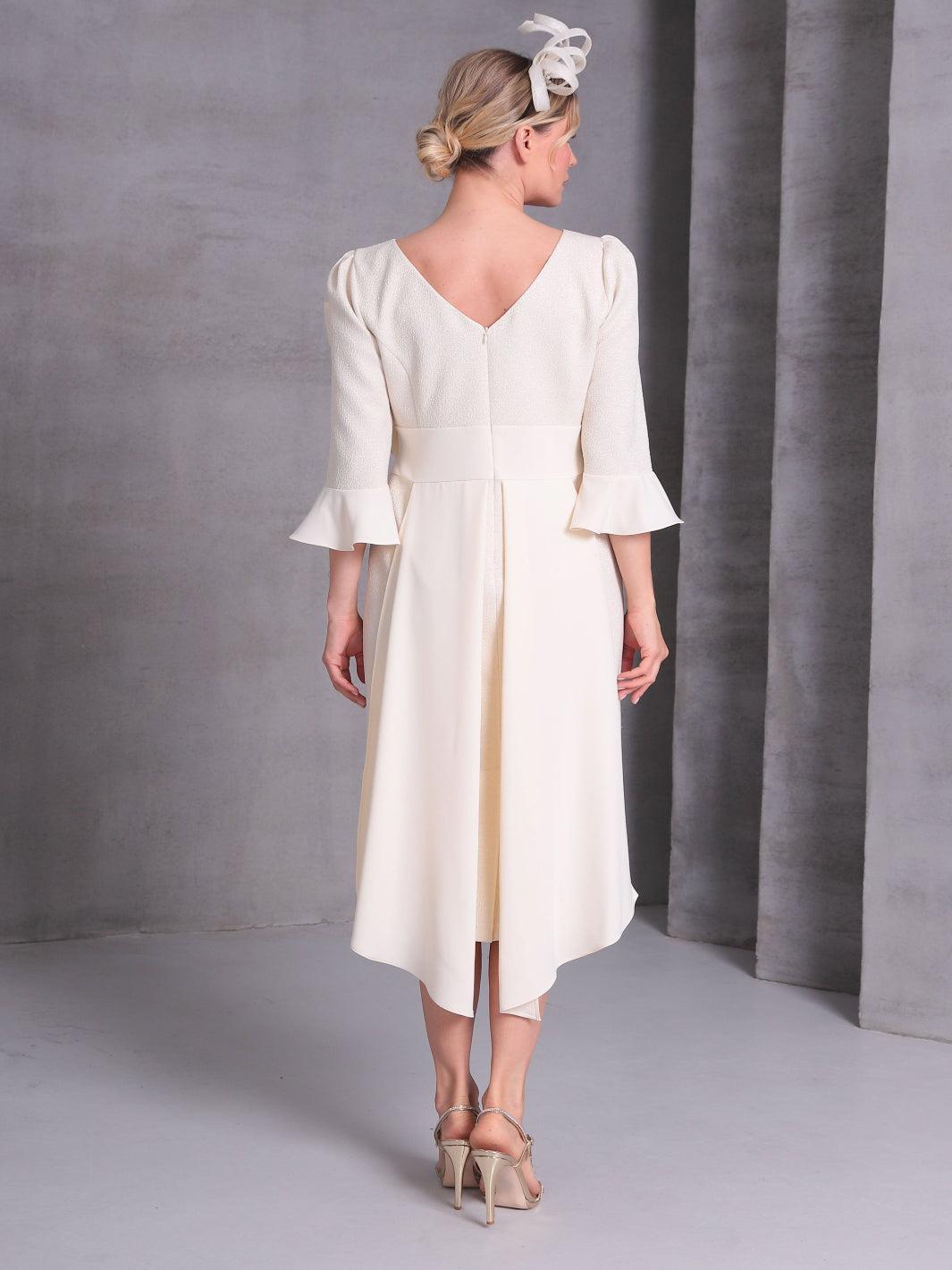 Lizabella Dress 2196-27 In Cream-Mother of the bride- mother of the groom -Nicola Ross