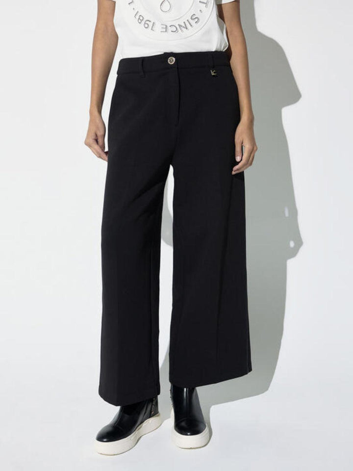 Lola Casademunt Cropped Trousers in Black 2614029-Nicola Ross