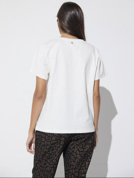 Lola Casademunt Fearless T-Shirt In White 2615012-Nicola Ross