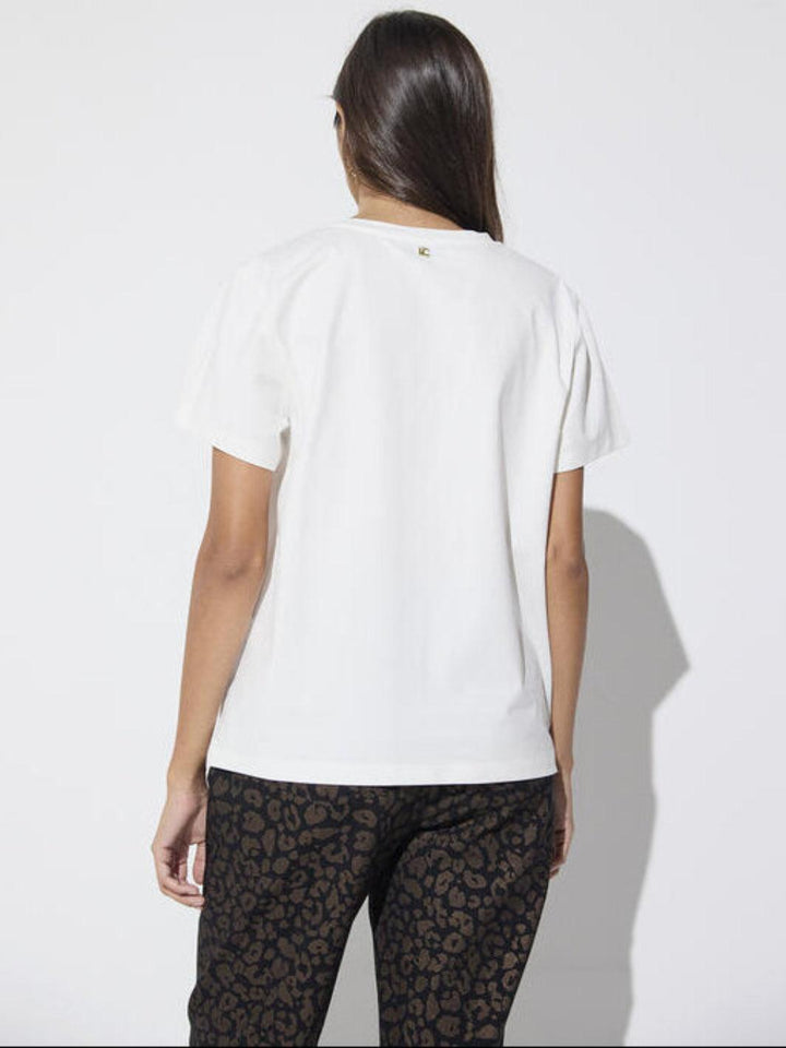 Lola Casademunt Fearless T-Shirt In White 2615012-Nicola Ross