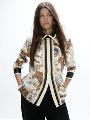 Lola Casademunt Leopard Print Shirt 2615007-Nicola Ross