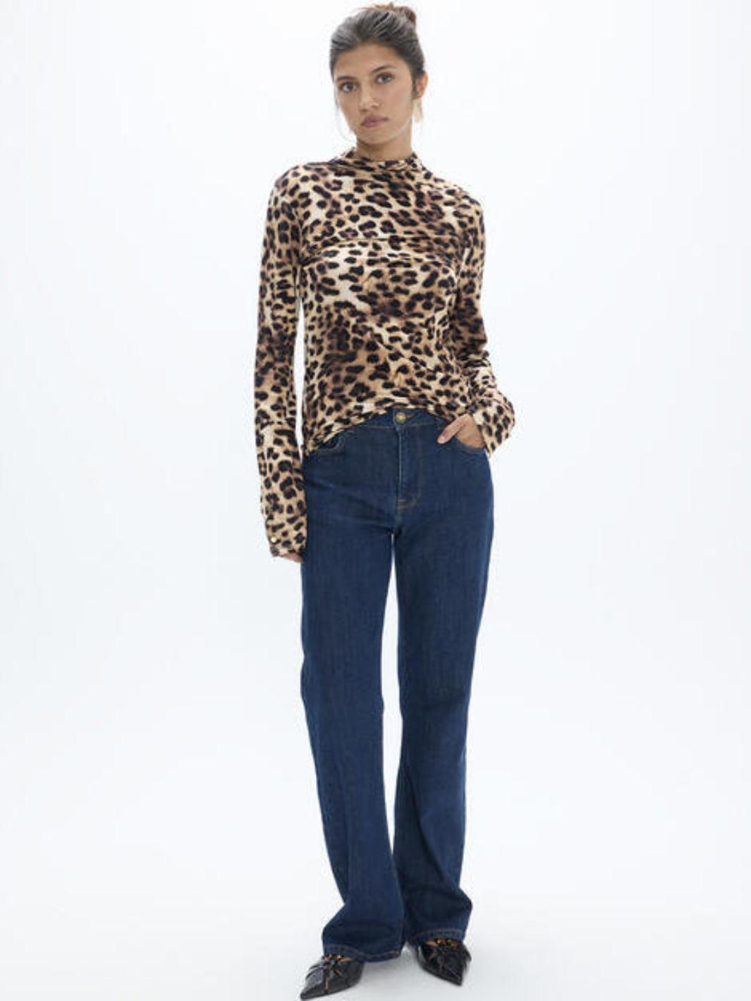 Lola Casademunt Leopard Print Top In 2615041-Nicola Ross