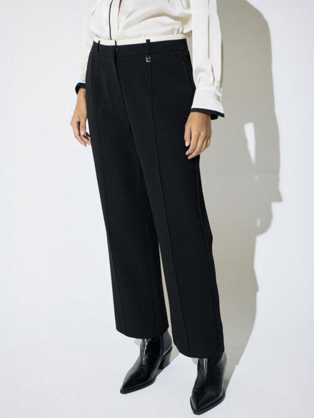 Lola Casademunt Tailored Trousers in Black 2614011-Nicola Ross