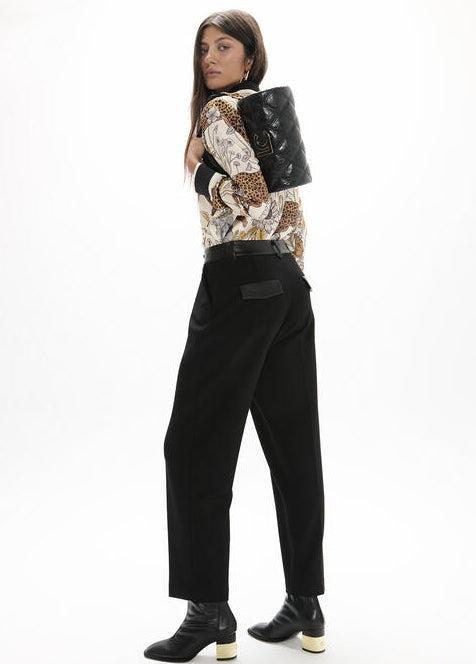 Lola Casademunt Tapered Trousers In Black 2614006-Nicola Ross