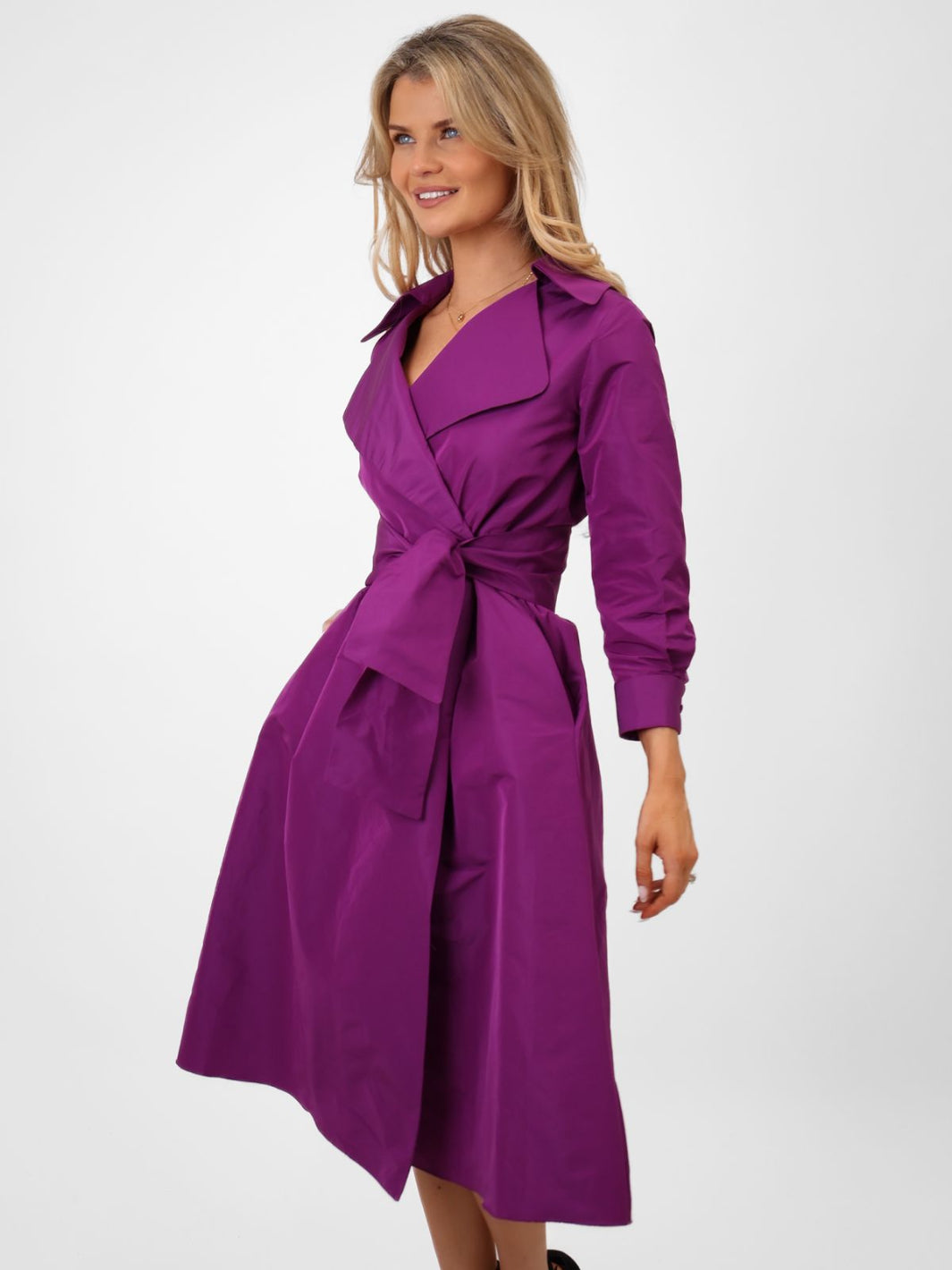 Moskada Dress 7221 In Purple-Mother of the bride- mother of the groom -Nicola Ross
