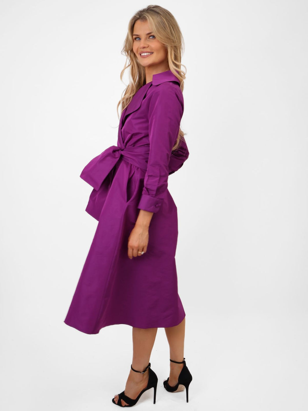Moskada Dress 7221 In Purple-Mother of the bride- mother of the groom -Nicola Ross