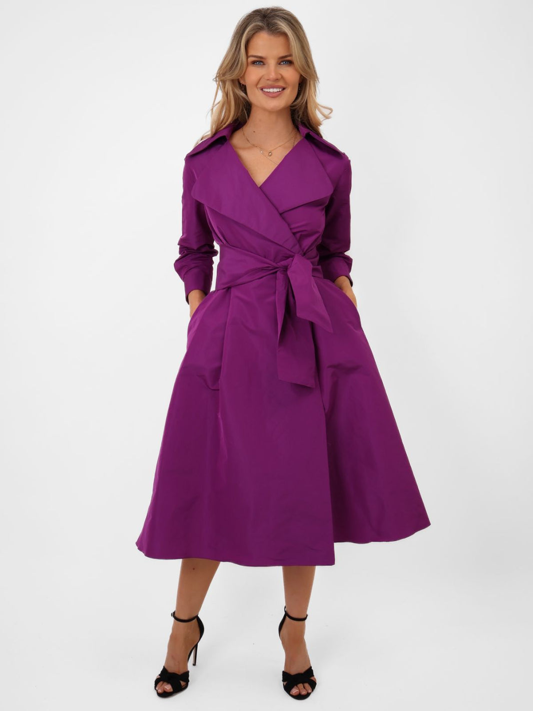 Moskada Dress 7221 In Purple-Mother of the bride- mother of the groom -Nicola Ross