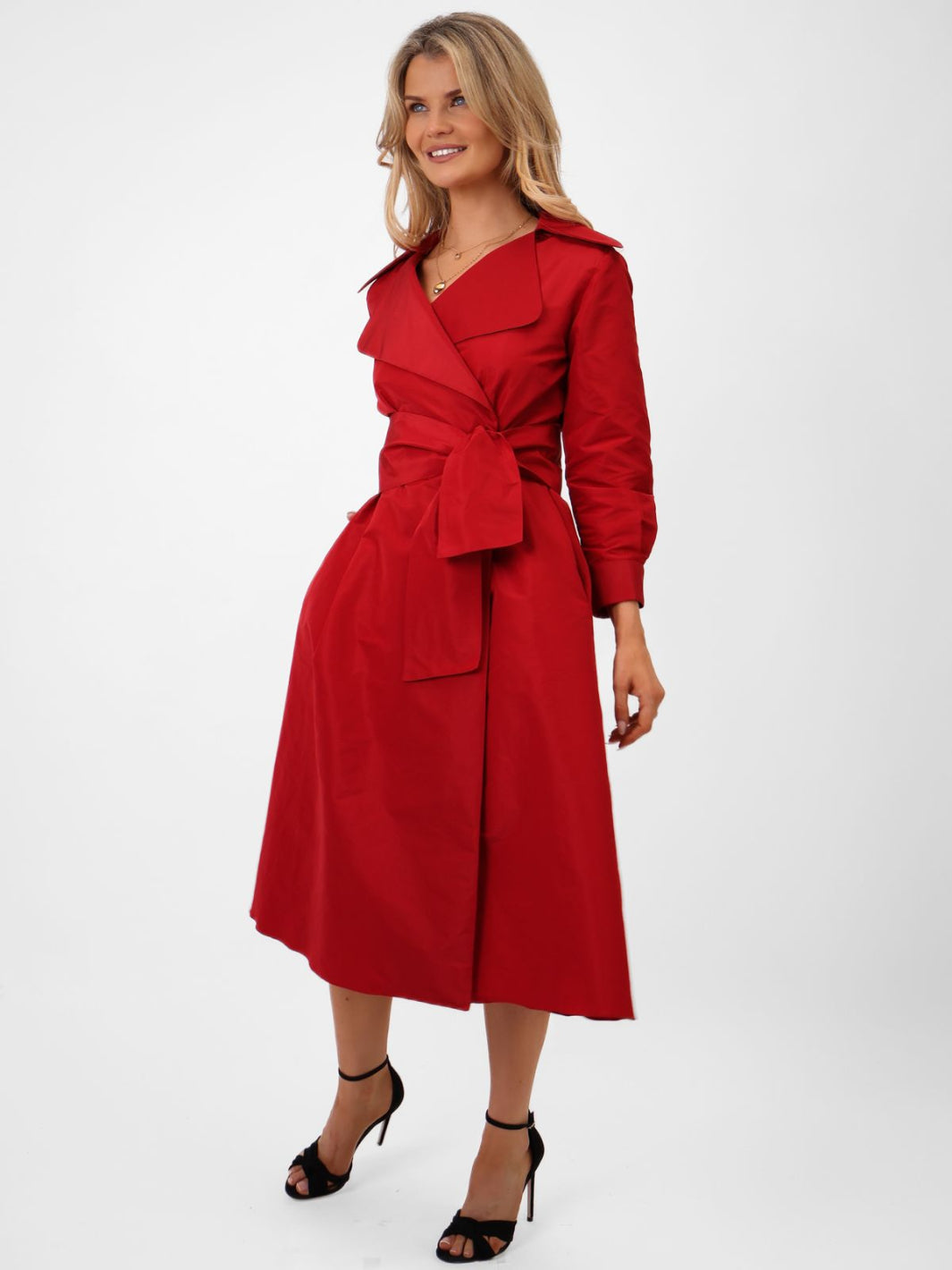 Moskada Dress 7221 In Red-Mother of the bride- mother of the groom -Nicola Ross