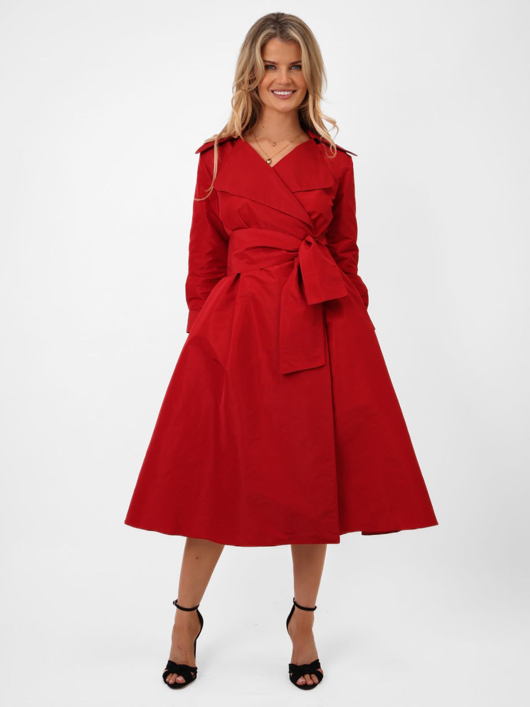 Moskada Dress 7221 In Red-Mother of the bride- mother of the groom -Nicola Ross