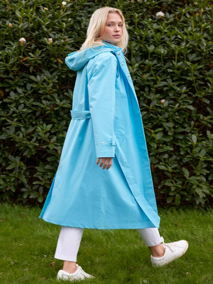 Normann Long Jacket In Blue 4610-75-Nicola Ross