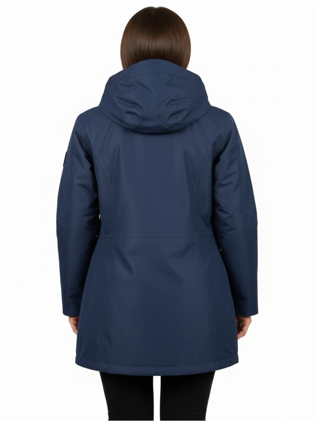Normann Rain Jacket In Navy 1223-Nicola Ross