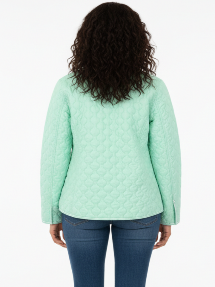 Normann Reversible Jacket In Mint Green 1523-Nicola Ross