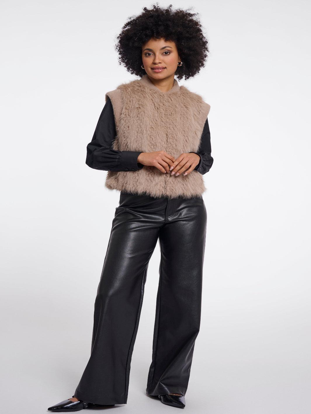 Rino & Pelle Alvita Waistcoat In Oat-Nicola Ross