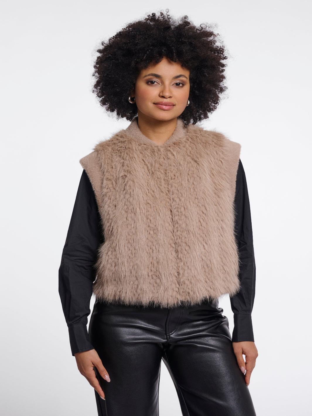 Rino & Pelle Alvita Waistcoat In Oat-Nicola Ross