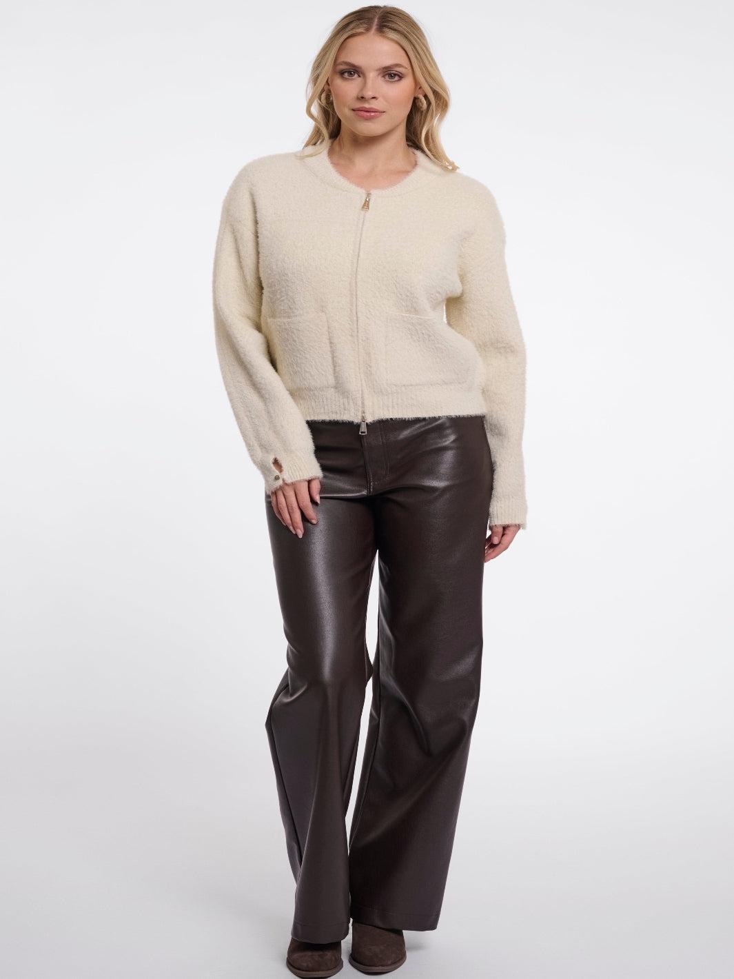 Rino & Pelle Bento Cardigan In Birch-Nicola Ross