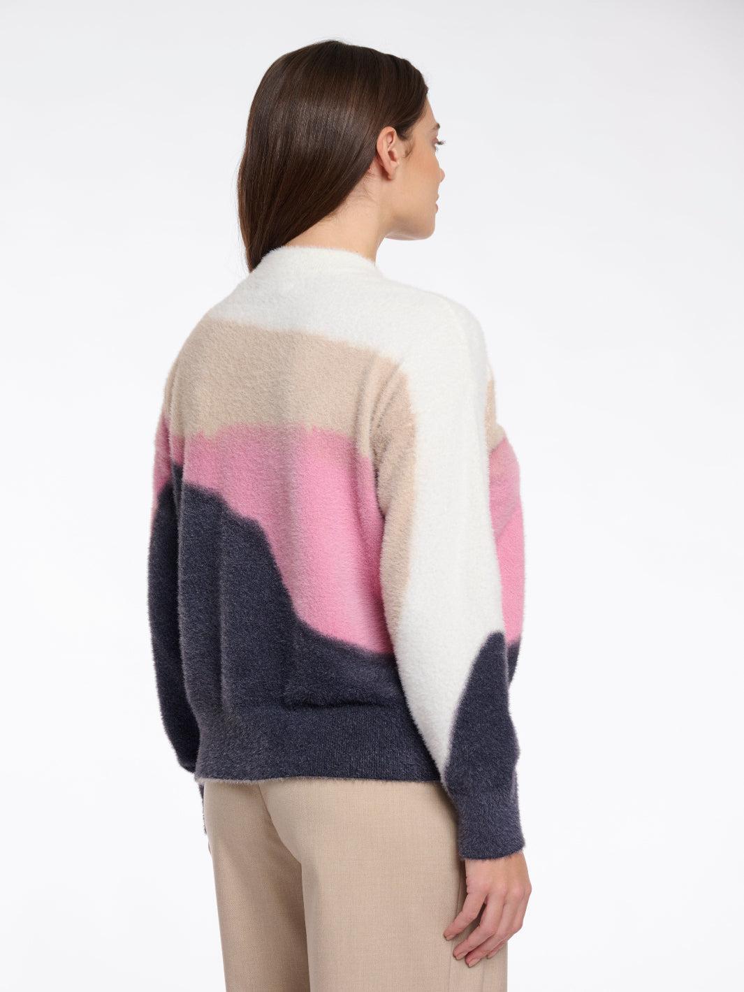 Rino & Pelle Berdie Sweater In Multi Print-Nicola Ross