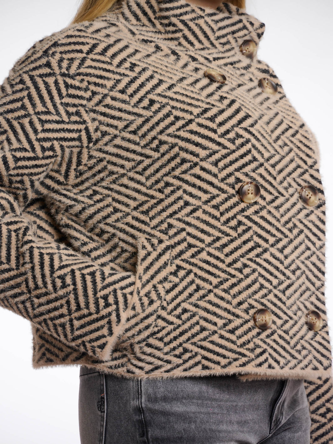 Rino & Pelle Beth Jacket - Sand-Nicola Ross