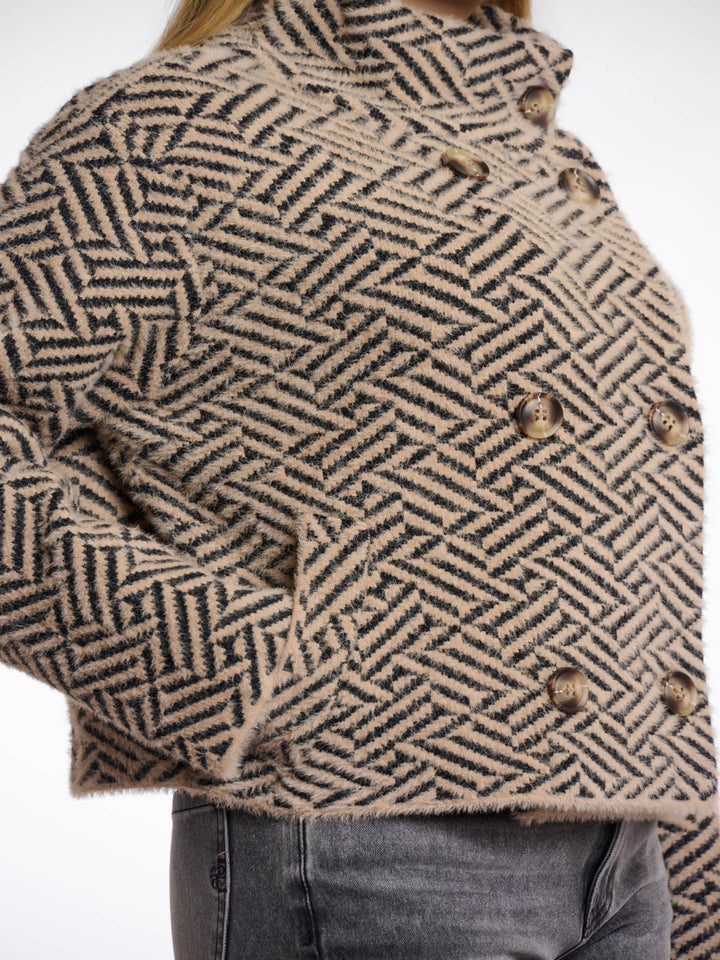Rino & Pelle Beth Jacket - Sand-Nicola Ross