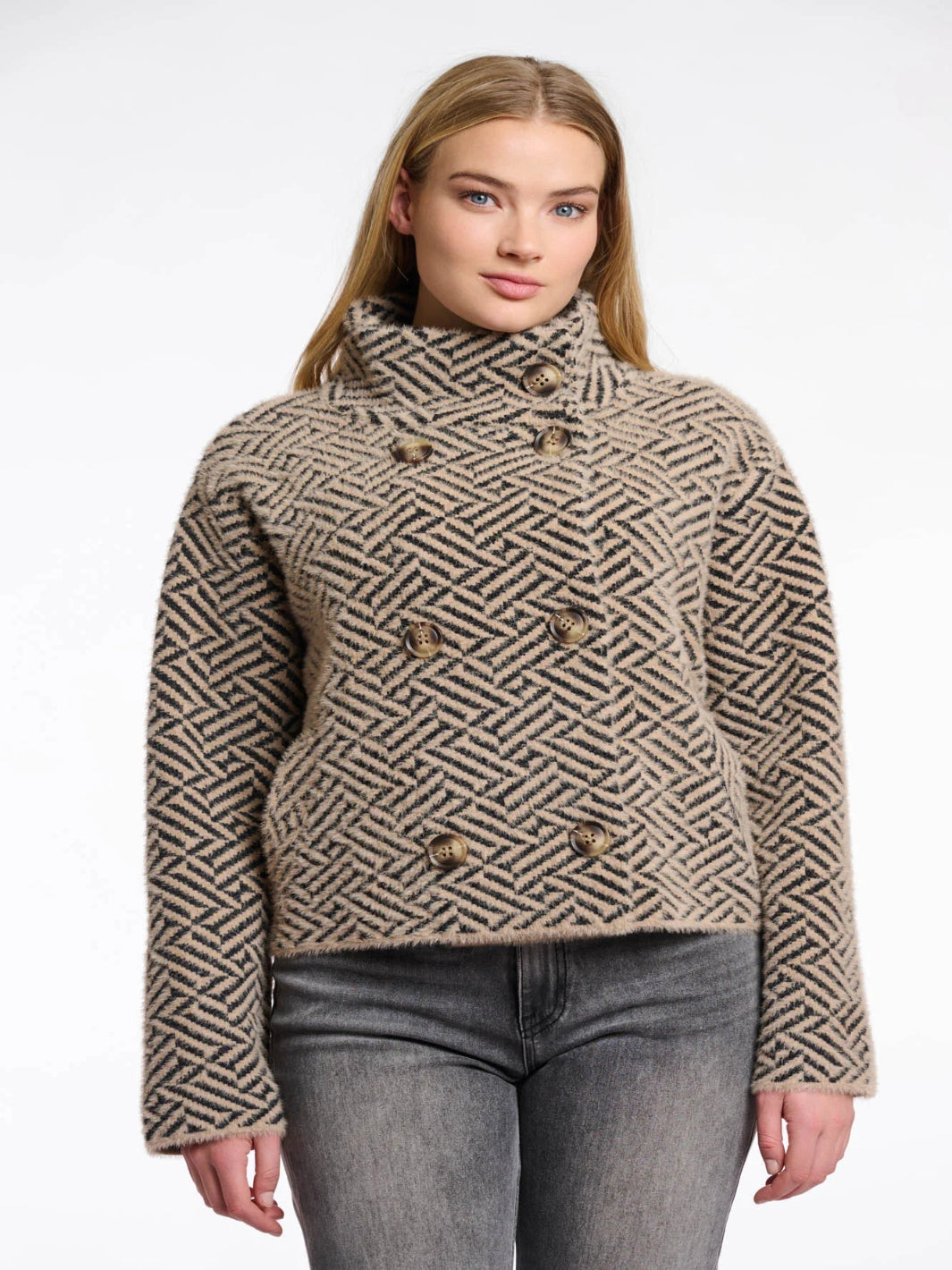 Rino & Pelle Beth Jacket - Sand-Nicola Ross