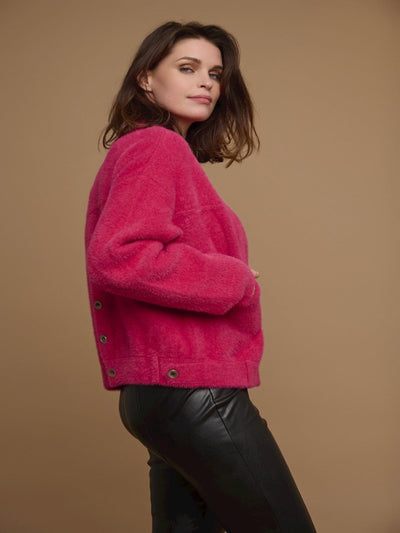 Rino & Pelle Bubbly Jacket In Barberry-Nicola Ross