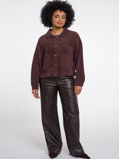 Rino & Pelle Bubbly Jacket In Coffee Roast-Nicola Ross
