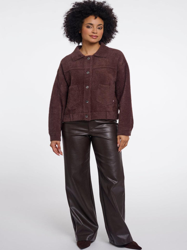 Rino & Pelle Bubbly Jacket In Coffee Roast-Nicola Ross