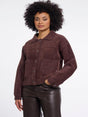 Rino & Pelle Bubbly Jacket In Coffee Roast-Nicola Ross