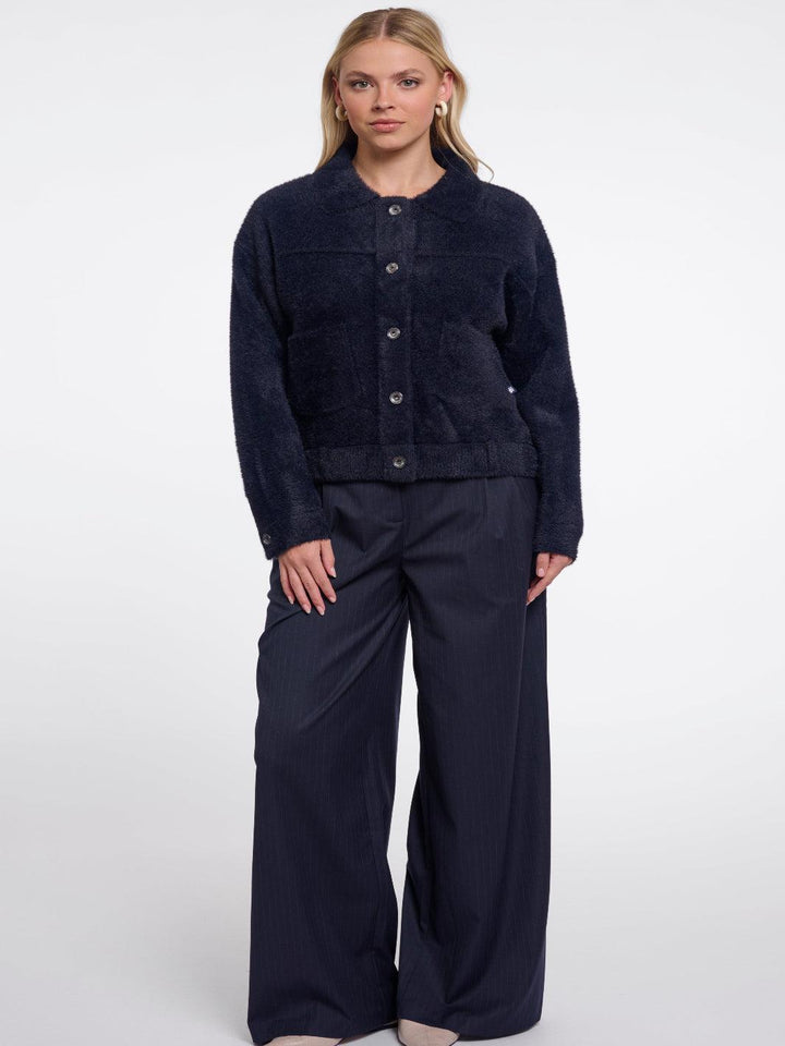 Rino & Pelle Bubbly Jacket In Dark Navy-Nicola Ross