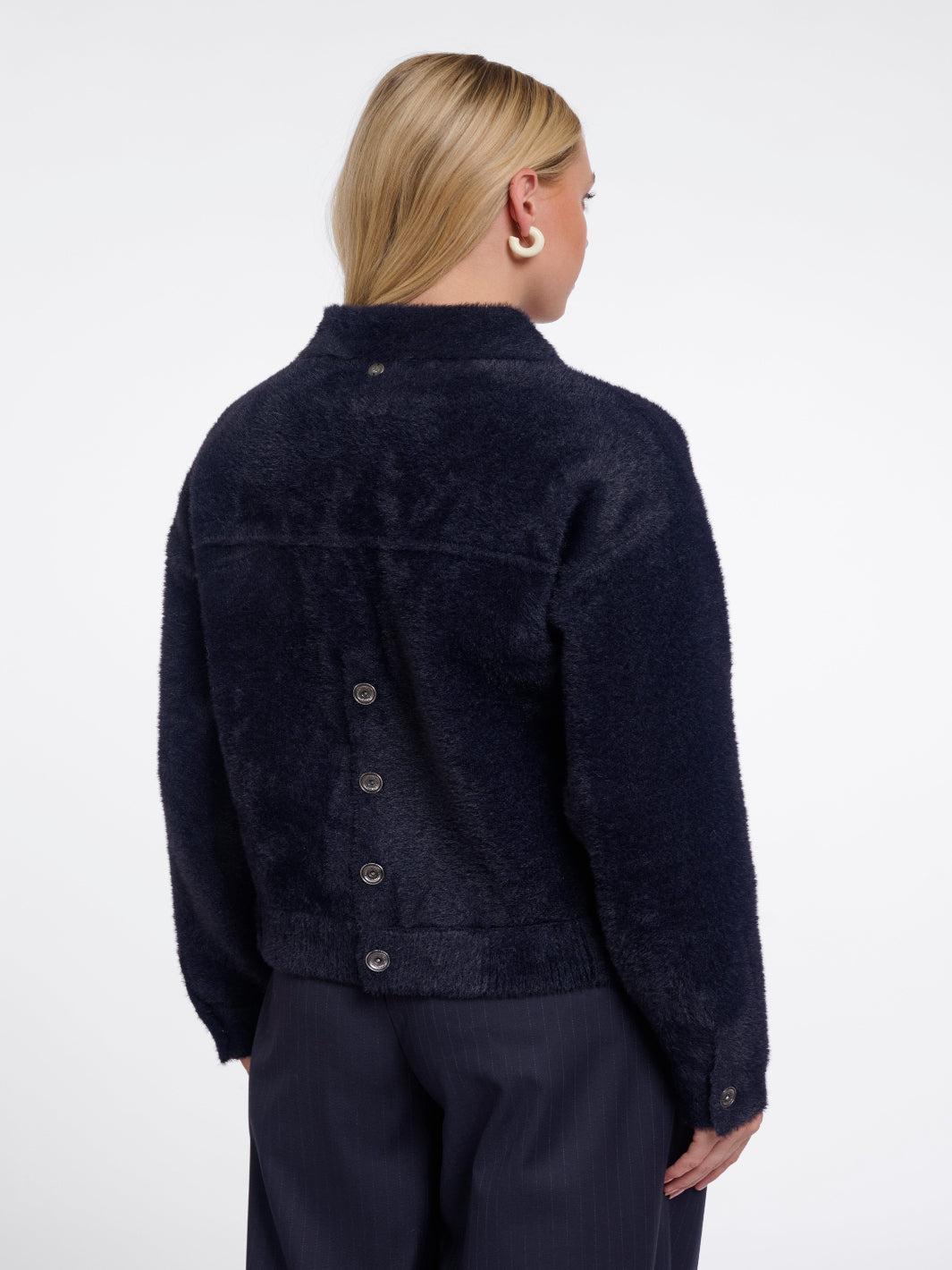 Rino & Pelle Bubbly Jacket In Dark Navy-Nicola Ross