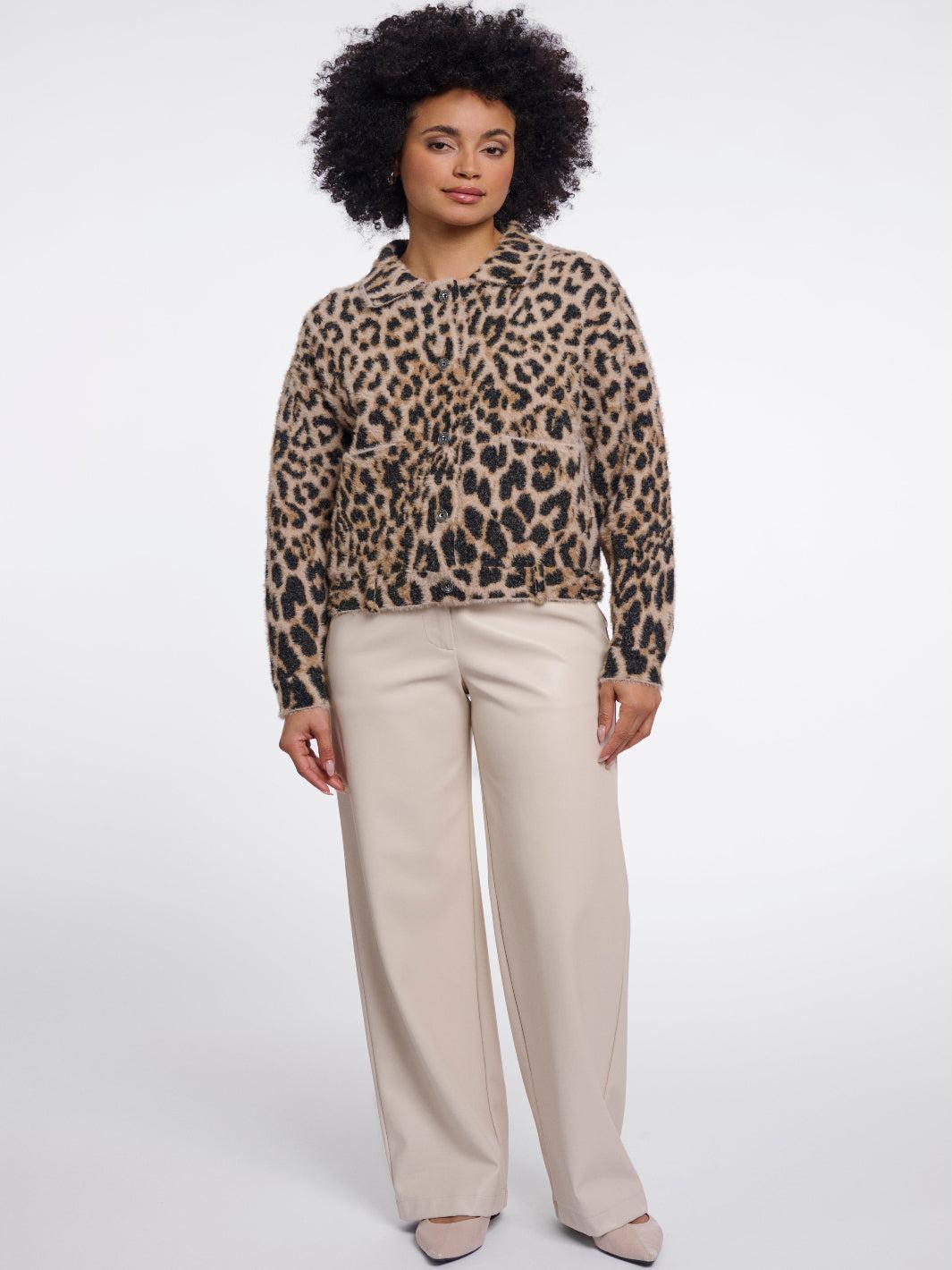 Rino & Pelle Bubbly Jacket In Light Leopard-Nicola Ross
